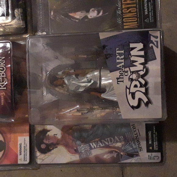 Spawn and McFarlane Collectible Action Figure Lot Reborn Monsters Art Of Image - Picture 4 of 7